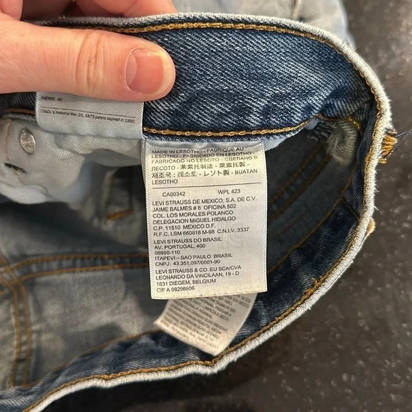 LEVI’S 550 Distressed Jeans Size W34 L30 - Picture 7 of 14